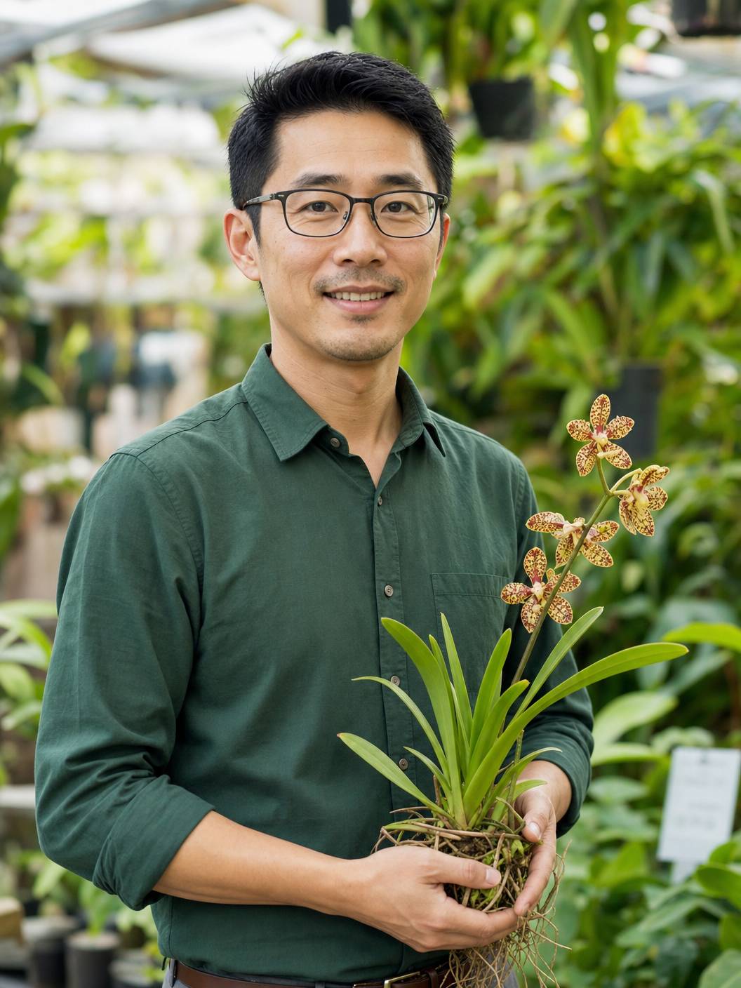 黑丝植物专家李建国